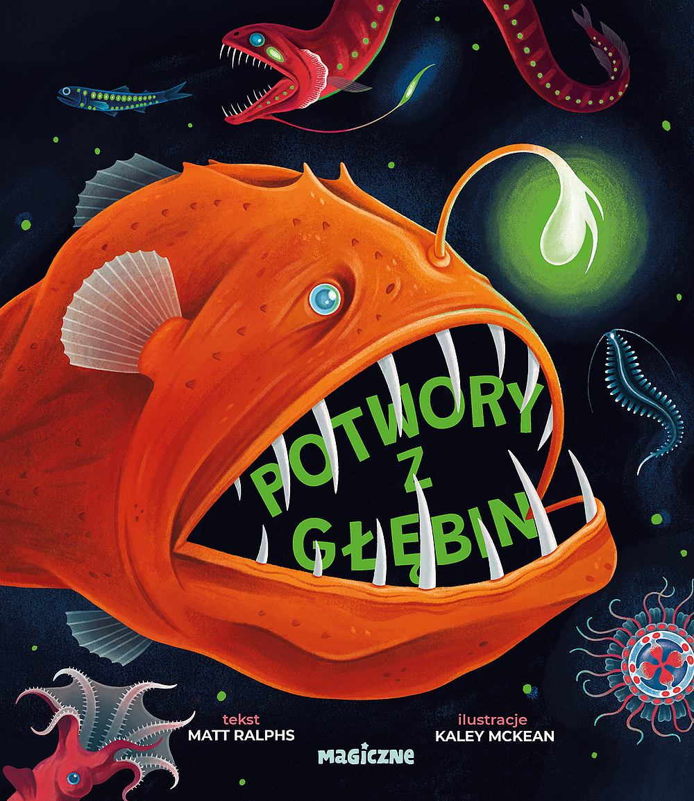 okładka książki Potwory z głębin