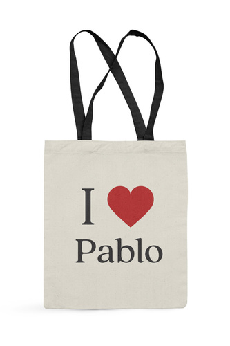 Chasing Paris. Torba bawełniana Pablo (czerwona)