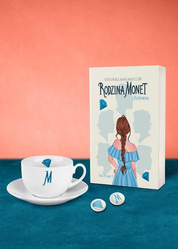 Zestaw z książką Rodzina Monet. Tom 2. Królewna. Część 1